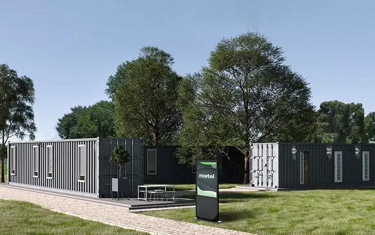 Mini hoteluri din containere maritime pentru șoferii de camion