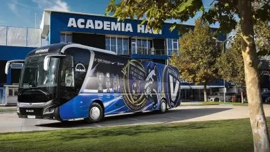 Echipa de fotbal FC Viitorul are un nou autocar MAN Lion’s Coach C