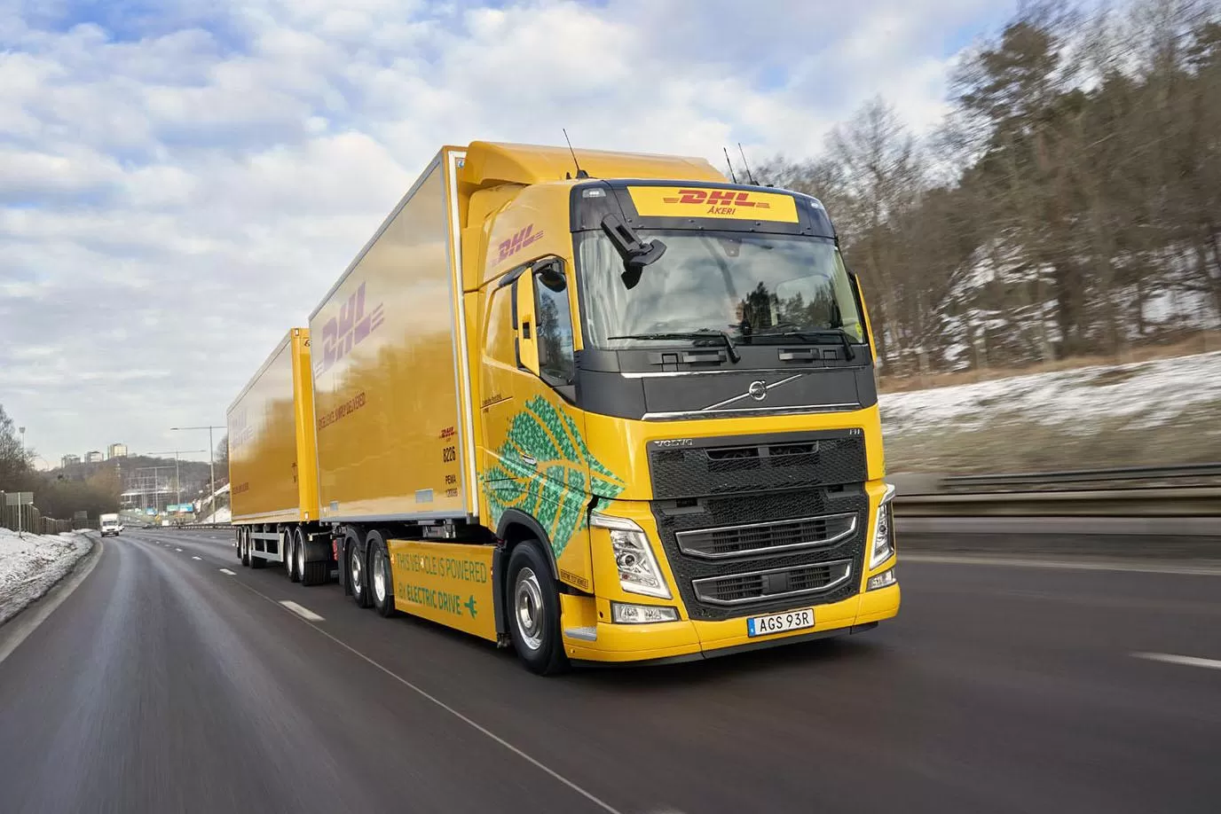 Volvo FH Electric testat în premieră mondială de DHL Freight
