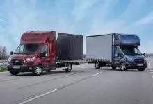 Versiunea cu ampatament mărit Ford Transit L5 poate transporta 10 europaleți