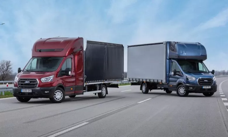 Ford Transit L5 poate transporta 10 europaleți 1 Versiunea cu ampatament mărit Ford Transit L5 poate transporta 10 europaleți