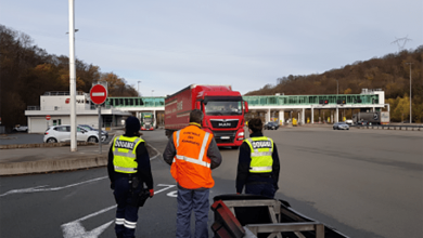 O companie poloneză a primit interdicție de a mai face transport în Franța
