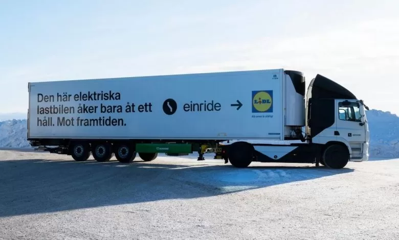 Einride va efectua livrări electrice pentru Lidl și Electrolux
