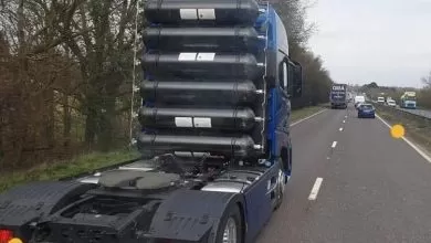 Ford F-Max cu rezervoare de hidrogen