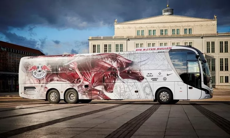 Autocar MAN Lion’s Coach L pentru echipa Red Bull Leipzig 1 Autocar MAN Lion’s Coach L pentru echipa Red Bull Leipzig
