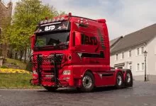 MAN TGX cu cabină XXXL