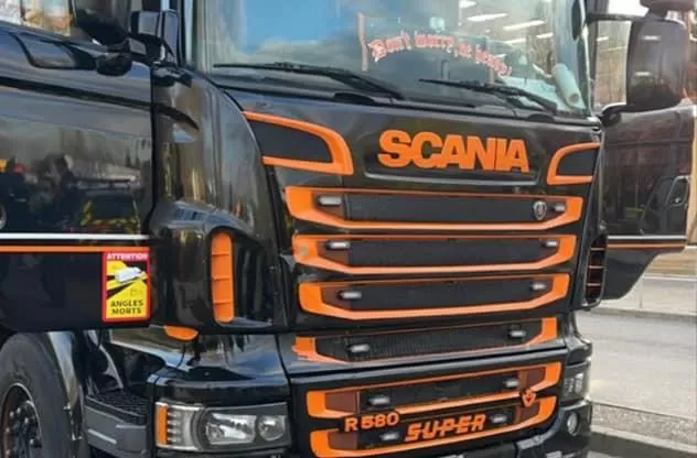 Șoferul unui Scania R580 a fost prins cu 147 km/h, în Franța 1 Șoferul unui Scania R580 a fost prins cu 147 km/h, în Franța