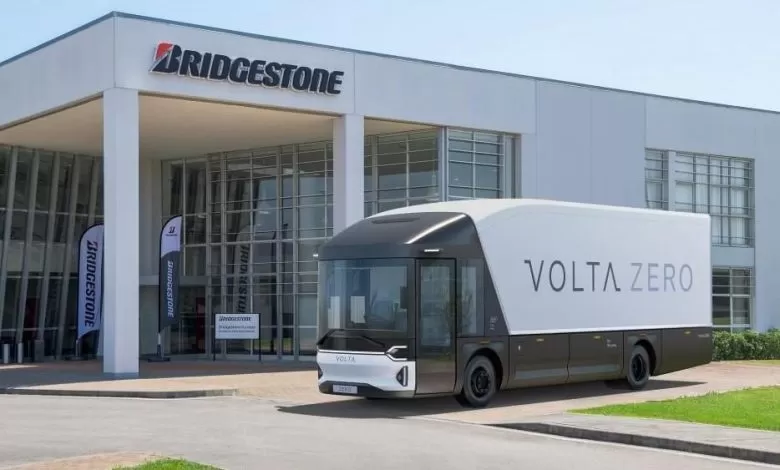 Anvelope Bridgestone pentru camioanele electrice Volta Zero 1 Anvelope Bridgestone pentru camioanele electrice Volta Zero
