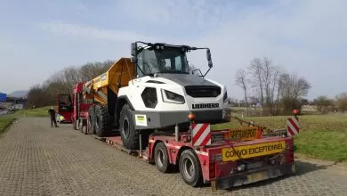 Acțiuni de control ale transporturilor agabaritice pe A7 și A44, în Germania