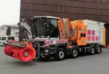 Camion unic pentru întreținerea drumurilor, contruit pe un șasiu MAN TGS