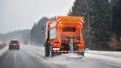 Lanțurile de iarnă sunt încă obligatorii pentru camioane pe unele drumuri din Austria
