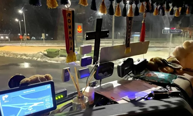 Șofer român, somat să-și elibereze parbrizul în Norvegia