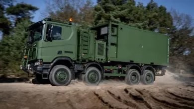 Scania a început să livreze camioane Gryphus pentru armata olandeză