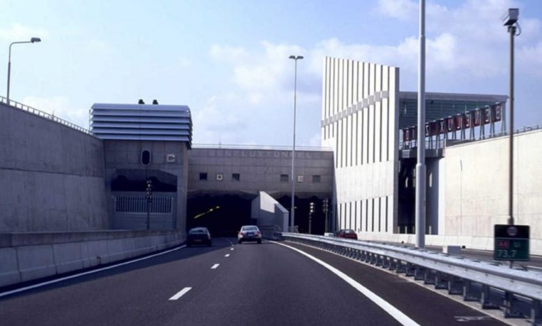 Tunelul Benelux, închis de la ora 21:00 până luni
