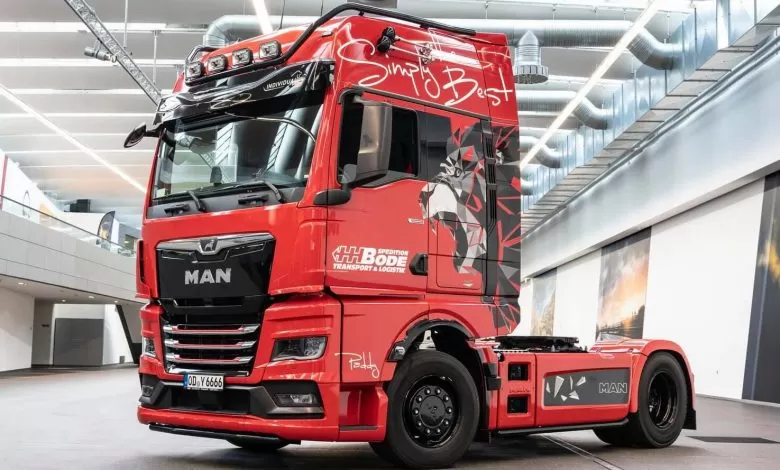 A fost livrat primul camion MAN TGX Individual Lion S