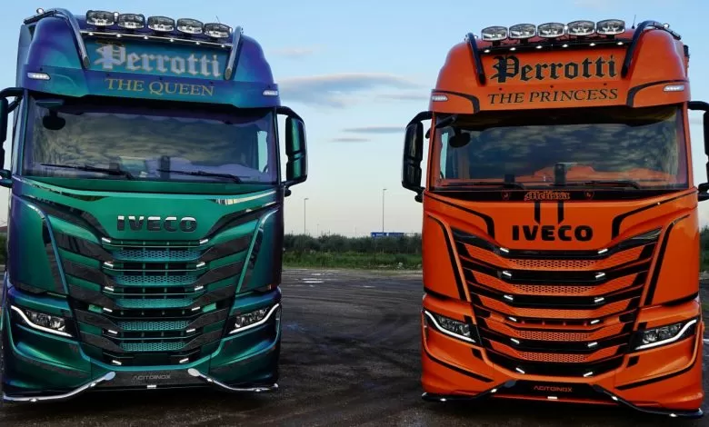 IVECO și Autotrasporti Perrotti prezintă The Queen și The Princess