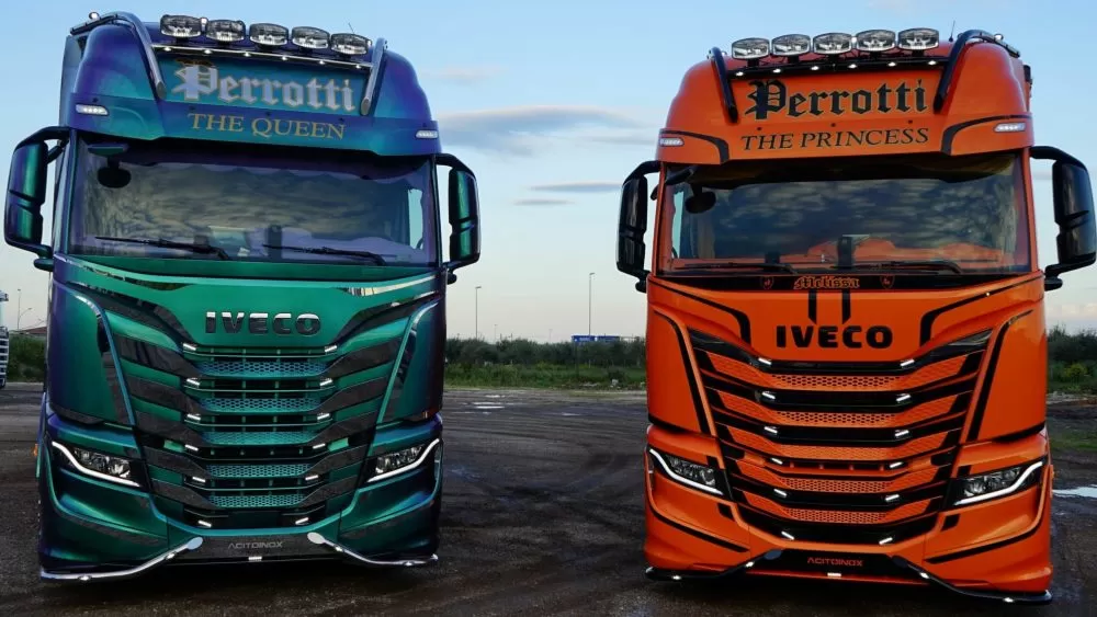 IVECO și Autotrasporti Perrotti prezintă The Queen și The Princess