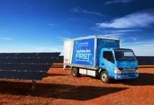 FUSO eCanter va fi comercializat și în Australia