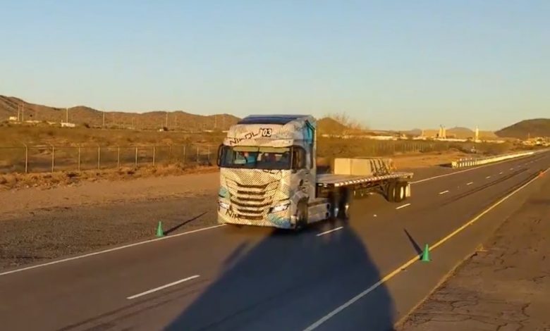 Cum accelerează camionul electric Nikola Tre (VIDEO)