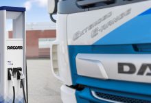 DAF introduce stații de încărcare pentru camioane electrice
