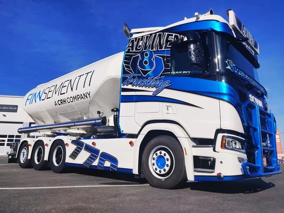 Scania Big Gun, noul camion al Auvinen Trucking (FOTO)