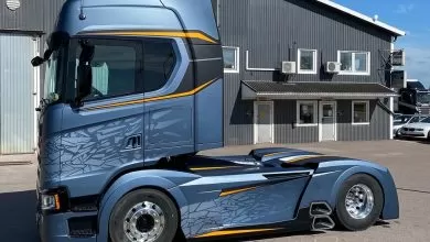 Scania Frostfire, ultima creație a celebrului tuner Svempa