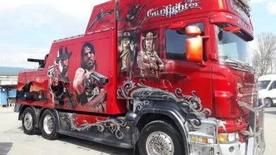 Scania Gunfighter: tractări cu stil în România (FOTO)