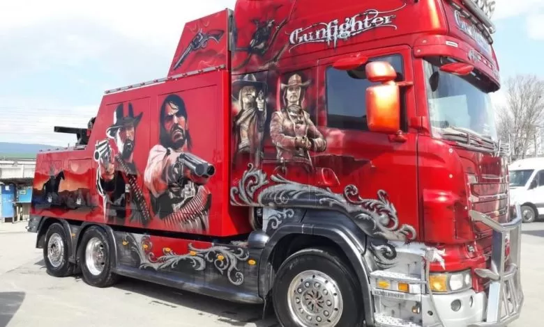 Scania Gunfighter: tractări cu stil în România (FOTO)