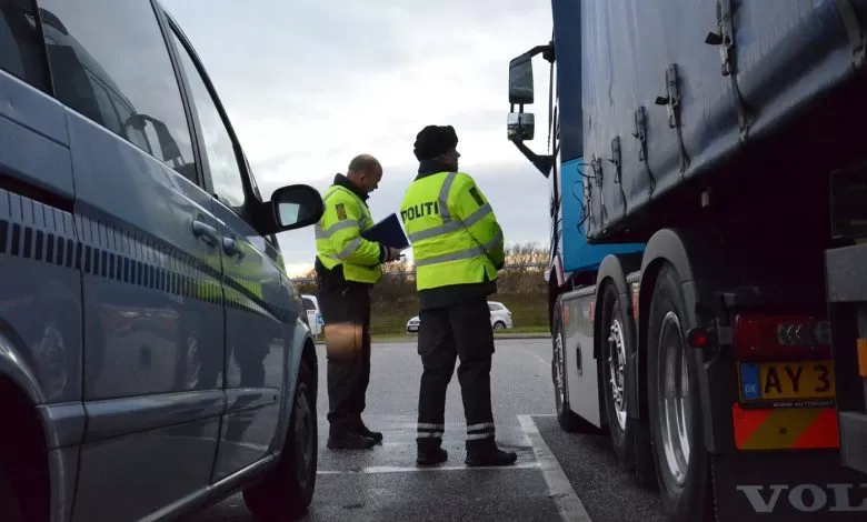 Camion confiscat pentru alcoolemie în Danemarca, returnat companiei