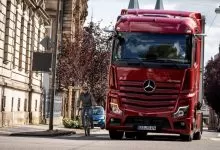 Sistemul Sideguard Assist, disponibil pentru mai multe camioane Mercedes