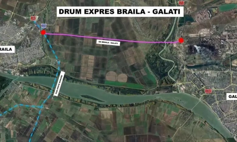 Drumul expres dintre Brăila și Galați devine realitate