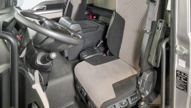 O nouă modă printre șoferii de camion: scaun cu cadrul coborît