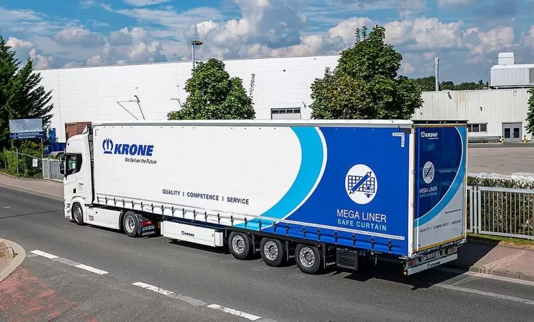 Noua generație Krone de semiremorci Mega