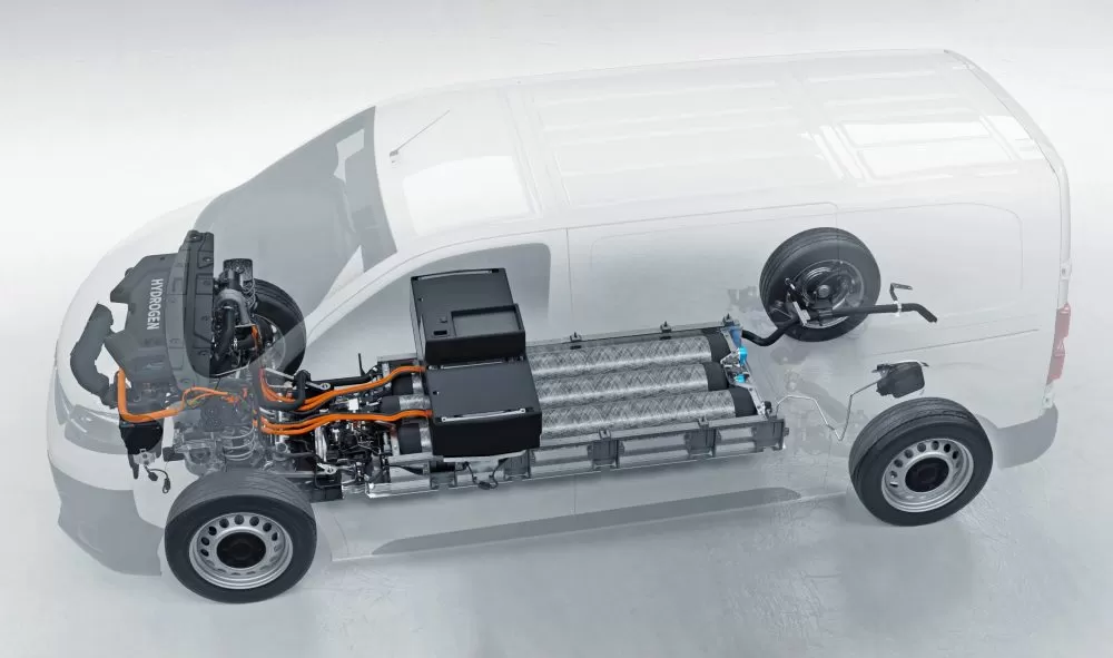 Opel Vivaro-e HYDROGEN: alimentare în 3 minute pentru 400 km autonomie