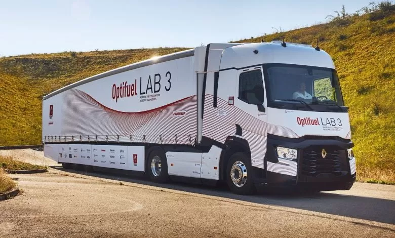 Optifuel Lab 3: consum mai mic cu 12,5% față de un Renault T standard 1 Renault Optifuel Lab 3 a obținut un consum mai mic cu 12,5%