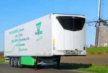 Vector eCool în standard pe semiremorci frigorifice THT New Cool