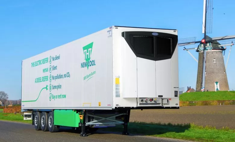 Vector eCool în standard pe semiremorci frigorifice THT New Cool