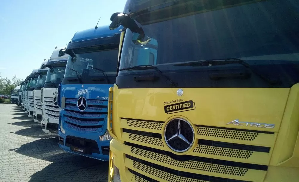 TruckStore România introduce gama de camioane rulate Mercedes Certified