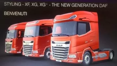 Noul DAF XF ar putea fi, de fapt, XG. Prima imagine cu întreg interiorul