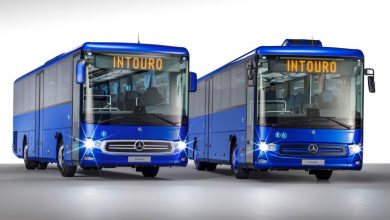 Noul autobuz interurban Mercedes Intouro, prezentat în România