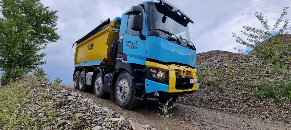 Test Renault K 520 8X4 XTREM: Durul șantierelor 6 Test Renault K 520 8X4 XTREM: Durul șantierelor