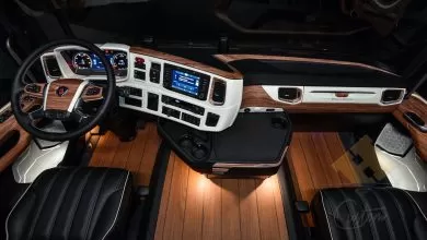 Camion Scania cu interior de yacht de lux 1 Camion Scania cu interior de yacht de lux