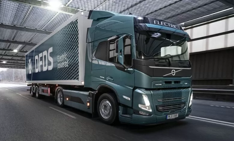 Volvo FM Electric pentru DFDS