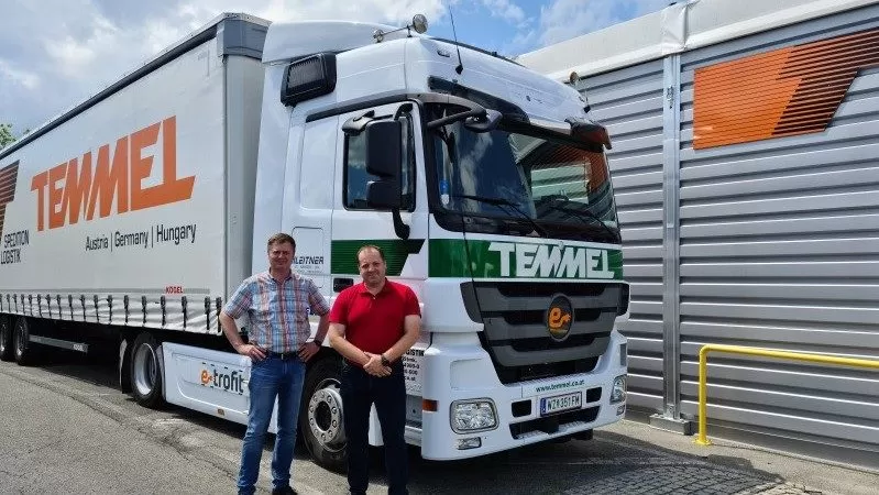 Actros MP3 revine sub forma unui camion electric