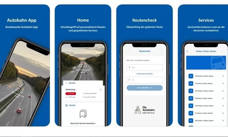 Autobahn App: Informații despre locurile de parcare și condițiile de trafic din Germania