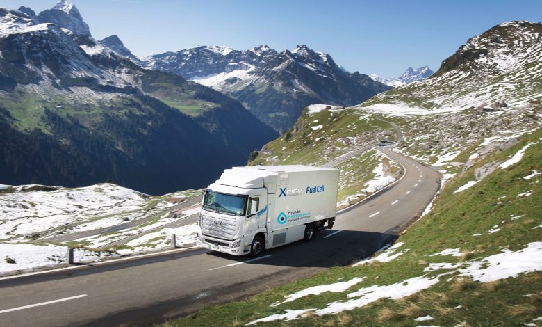 Camioanele Hyundai cu hidrogen din Elveția au depășit 1 milion km