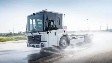 Mercedes testează al doilea camion electric al mărcii, eEconic