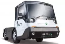 Green-G ecarry, camion electric ușor cu baterii Webasto