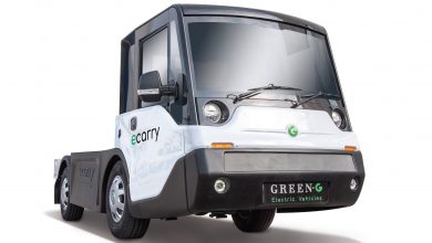 Green-G ecarry, camion electric ușor cu baterii Webasto