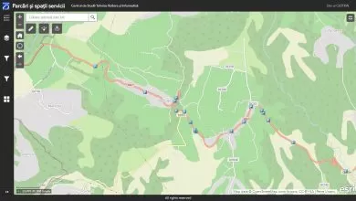 Aplicație CNAIR pentru parcările și spațiile de servicii din România